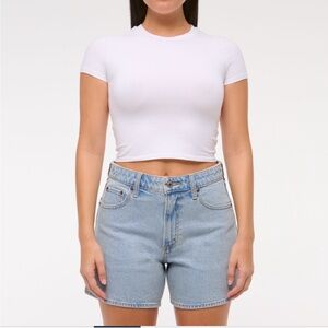 Abercrombie High Rise Dad Short Curve Love